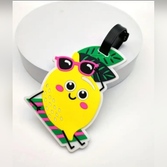 Handbags - Lemon Luggage Tag